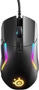 SteelSeries Rival 5 - Ratón USB gaming - Sensor óptico TrueMove Air de 18 000 CPI - 9 botones programables - 85 g de peso para competir