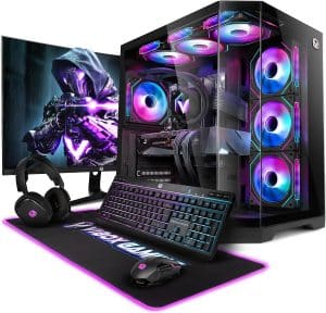 Vibox X-178 PC Gaming Completo • Monitor 27" • Intel Core i9 14900KF 6,0GHz • Nvidia RTX 5070 12GB • 32GB RAM • 1TB NVMe SSD • Windows 11 • WiFi