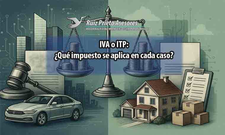 IVA o ITP: ¿qué impuesto se aplica en cada caso?