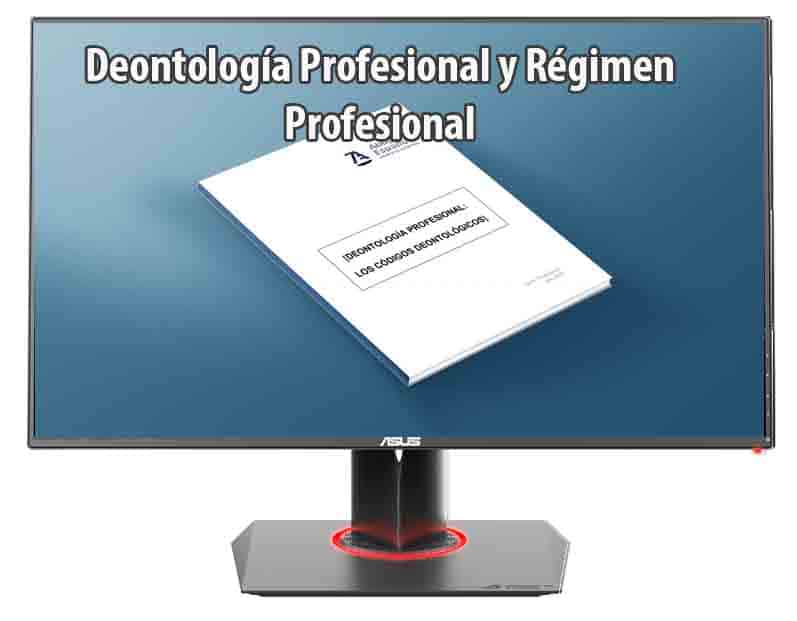 Apuntes de derecho: Deontología Profesional y Régimen Profesional